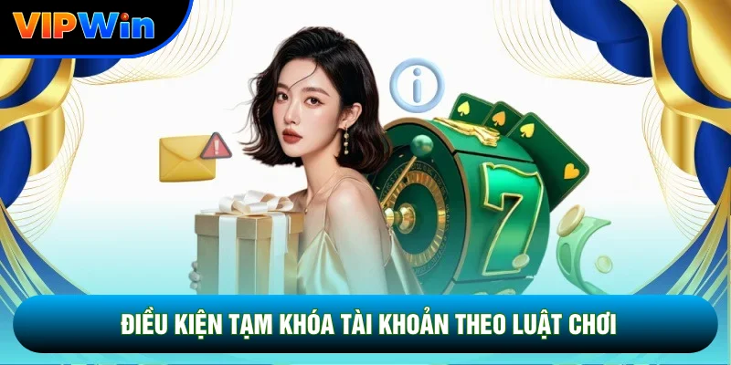 Điều Khoản Dịch Vụ Vipwin - 5 Quy Định Cốt Lõi Bảo Vệ Hội Viên 2026 7 Điều kiện tạm khóa tài khoản theo luật chơi