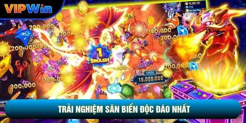 Giải Đấu Bắn Cá Vipwin - Đấu Trường 4 Nhóm Sinh Vật 3 Vui chơi săn biển độc đáo